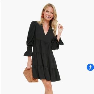 Black Crepe Kenzo Dress